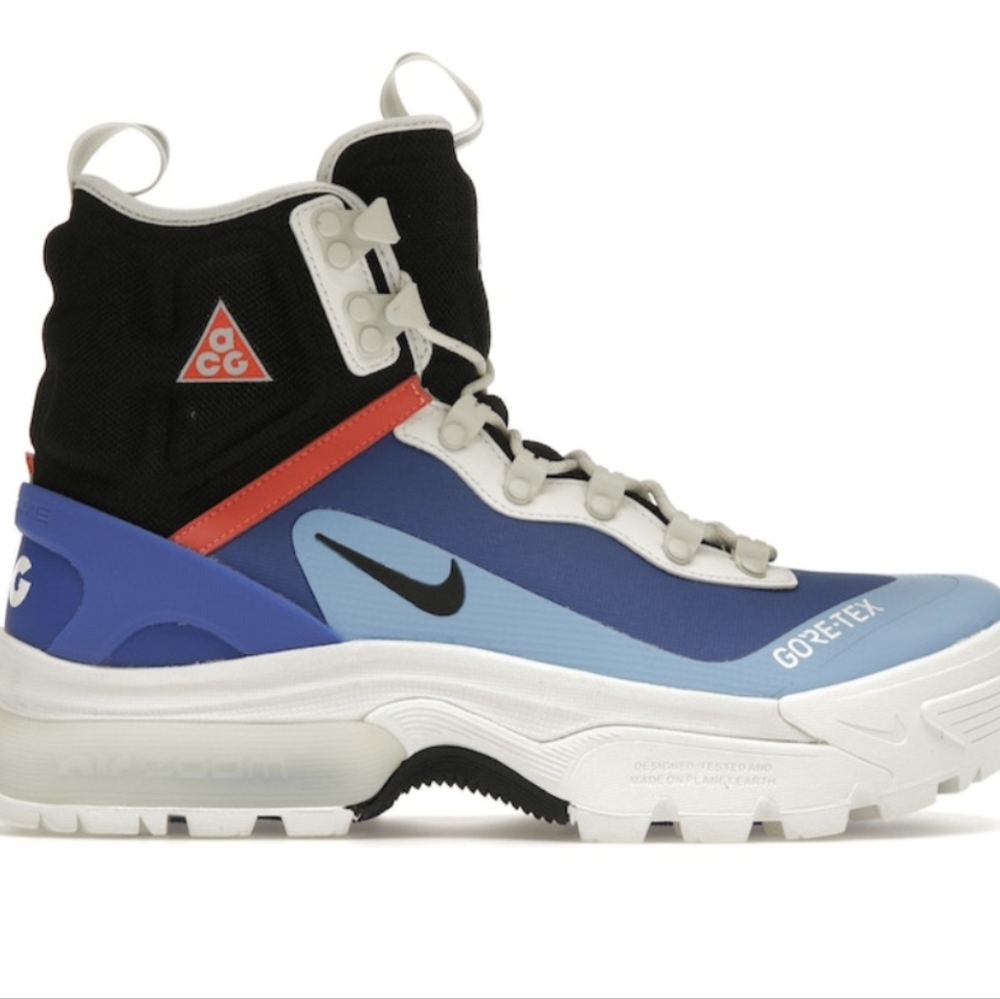 Nike ACG Zoom Gaiadome Gore-Tex High Hyper Royal Black Men 9.5 NWT